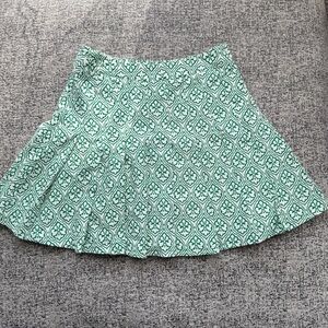 Anthropologie THML Pleated Flares Skirt